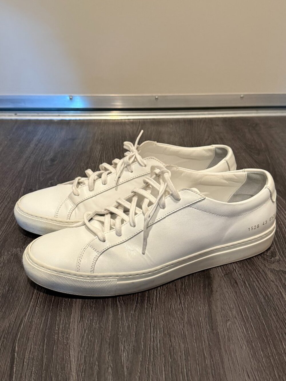Common Projects White Leather Sneakers